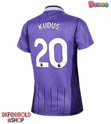 Tottenham Hotspur Mohammed Kudus #20 Tredje trøje Dame 2026-27 Kort ærmer Tottenham Hotspur Mohammed Kudus #20 Tredje trøje Dame 2026-27 Kort ærmer